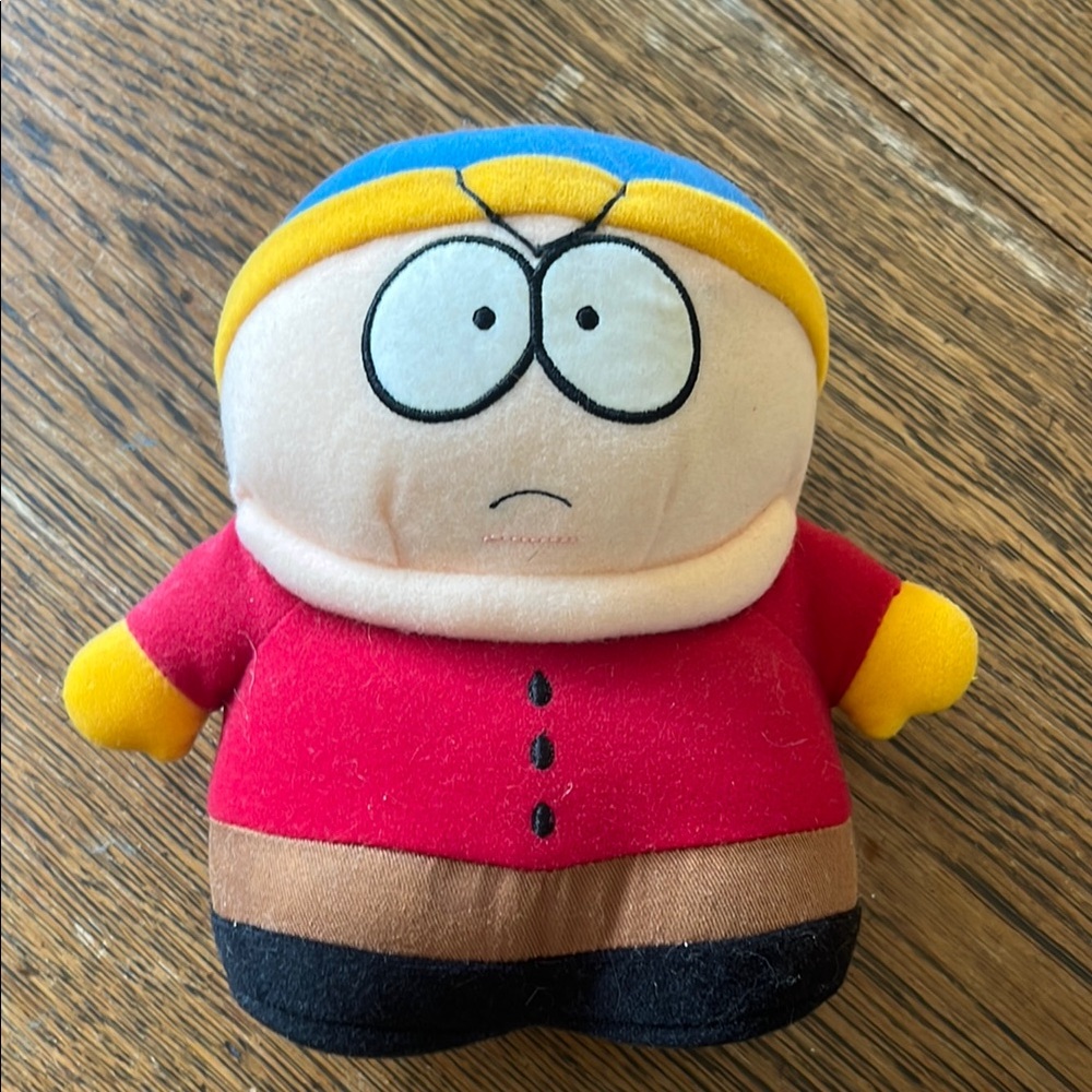 Cartman SOUTH PARK 8” PLUSH 3D vintage 2004